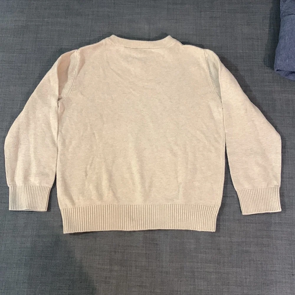 The Children’s Place Boys Top 5/6 (1)Sweater V-neck (2)Henley Buttons Lot of Two